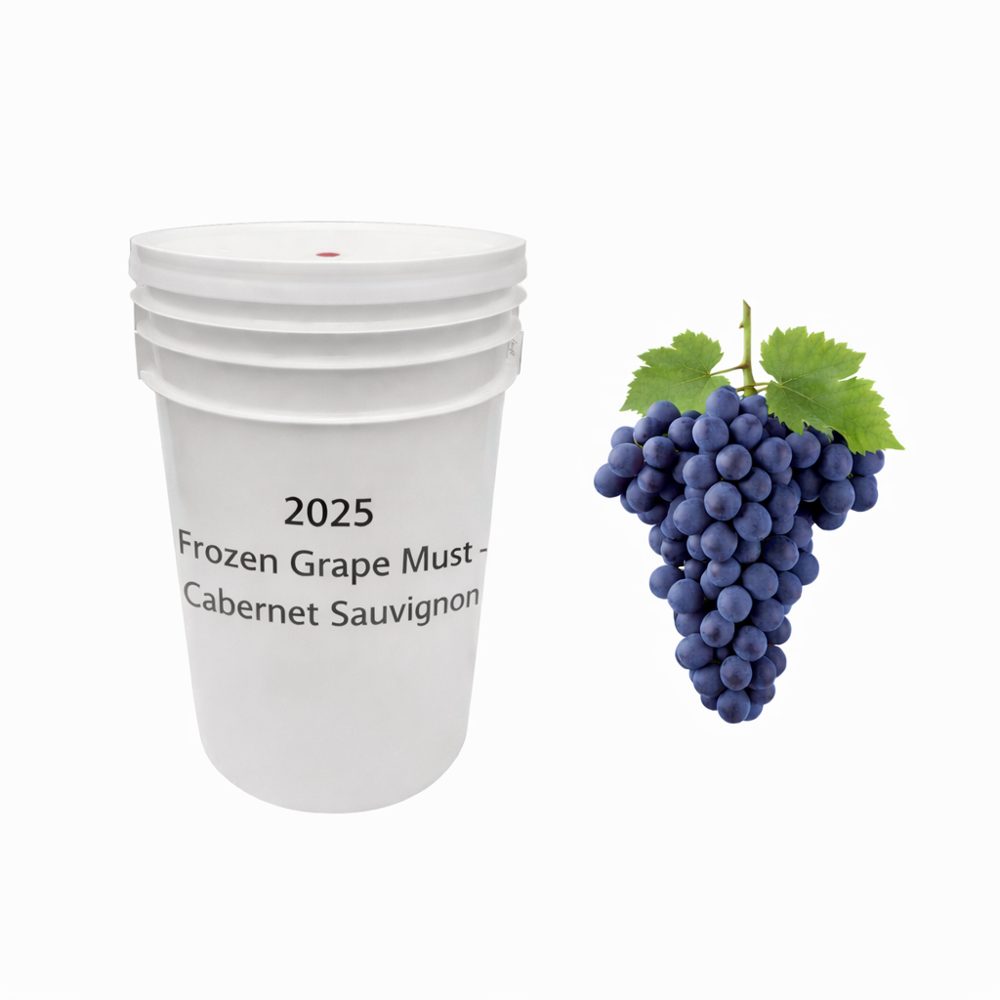 2025 Cabernet Sauvignon Frozen Grape Must | Livermore Valley, CA | 6 Gallon Winemaking Bucket
